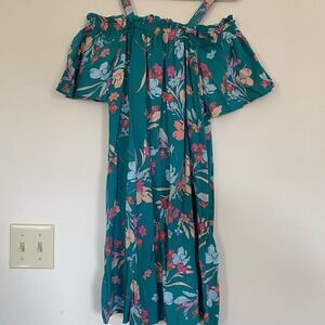 ‎Peyton & Parker Floral Teal Dress Size XS